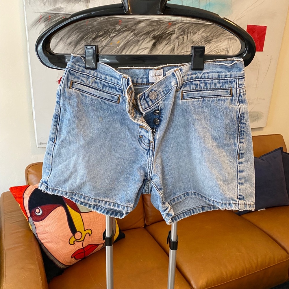 Vintage Calvin Klein jean shorts from 90s
